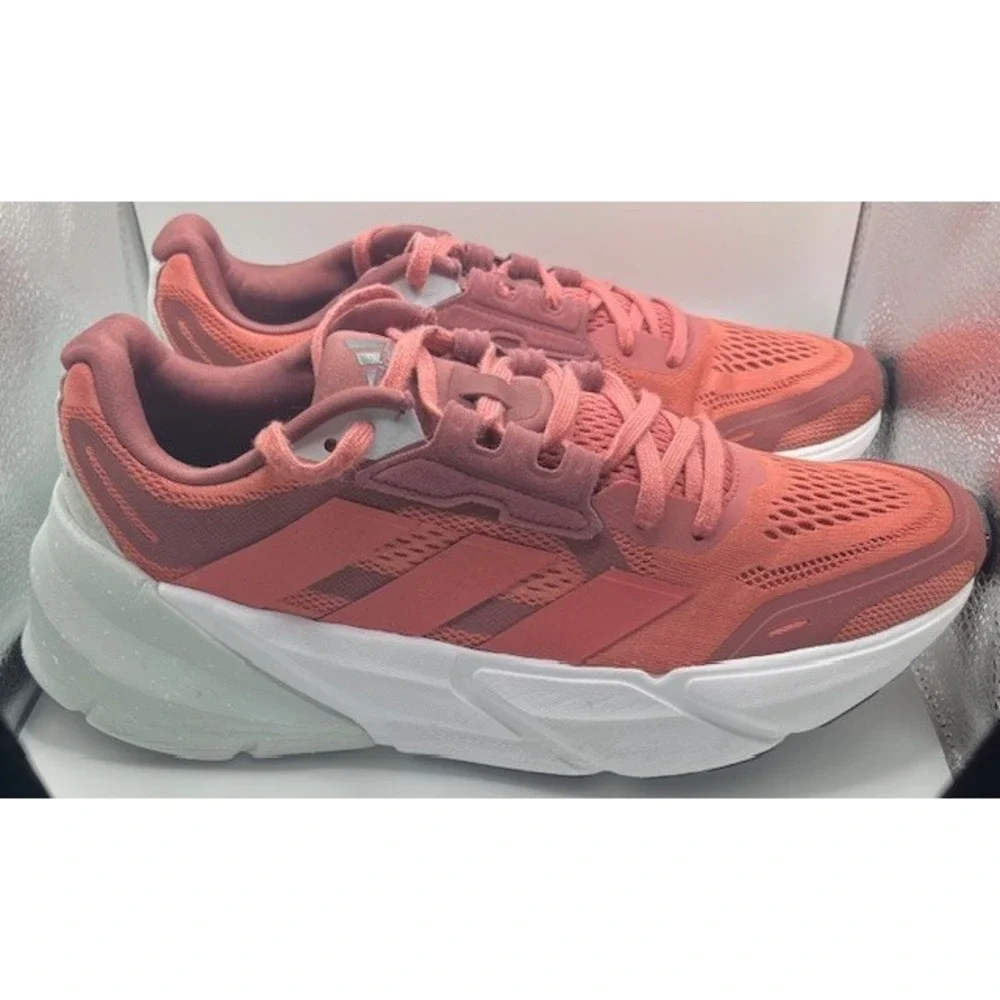 Adidas Women SZ 9.5 Adistar 1 Running Shoes Wonder Red Colorway-958 - Picture 3 of 6